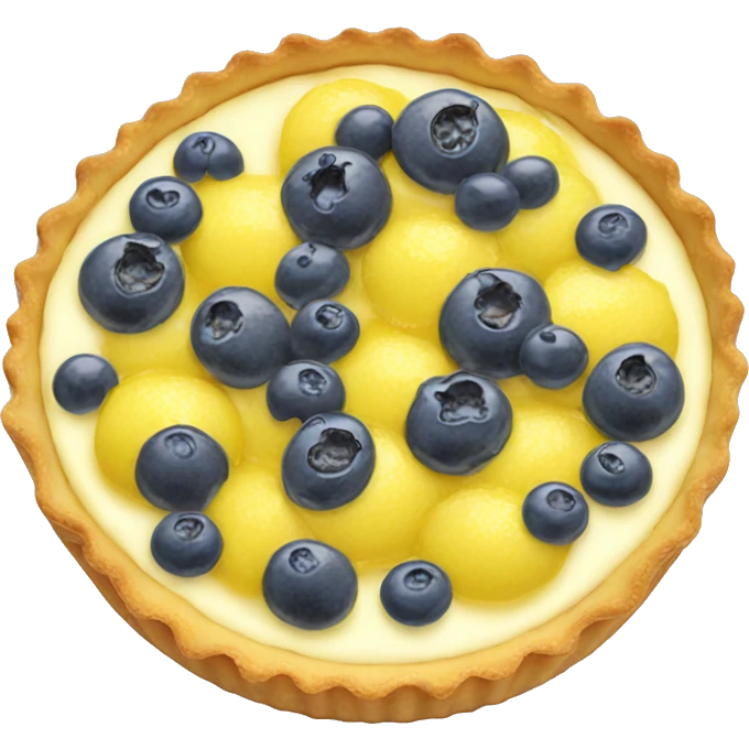Lemon tart emoji