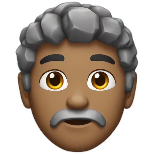 Rocky bai emoji