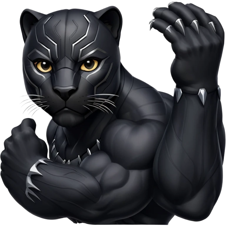 Black panther  emoji