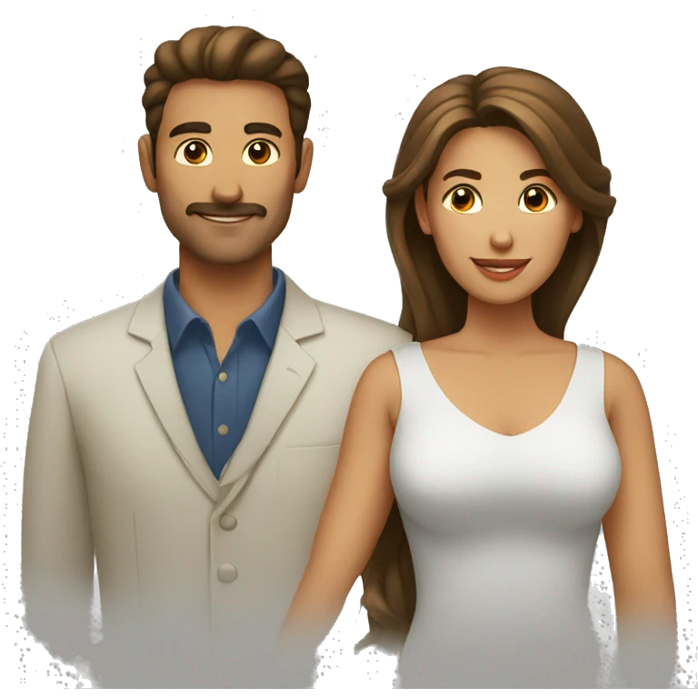 Hombre y mujer  emoji