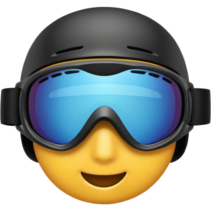 ski googles emoji