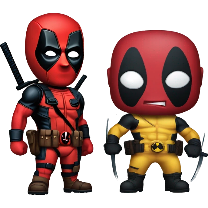 Deadpool and wolverine emoji