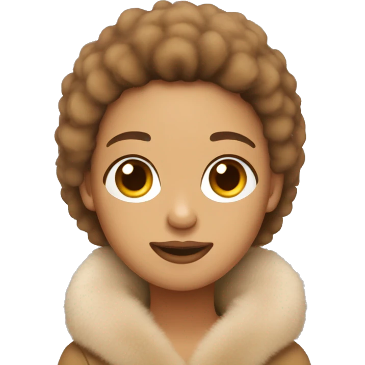 Cute light brown uggs emoji