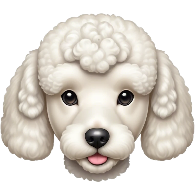 My poodle dog emoji