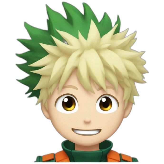 Bakugo my hero academia neutral emoji