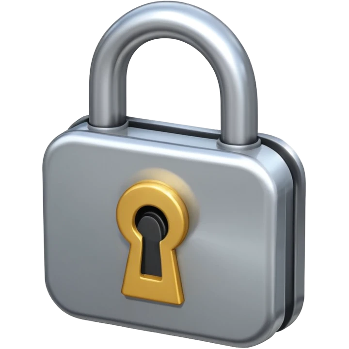A lock icon on a closed email, with no text. emoji