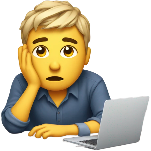 Not another day emoji