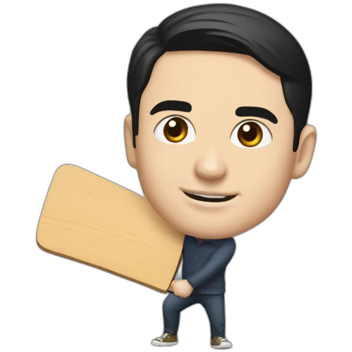 ben shapiro holding board foot emoji