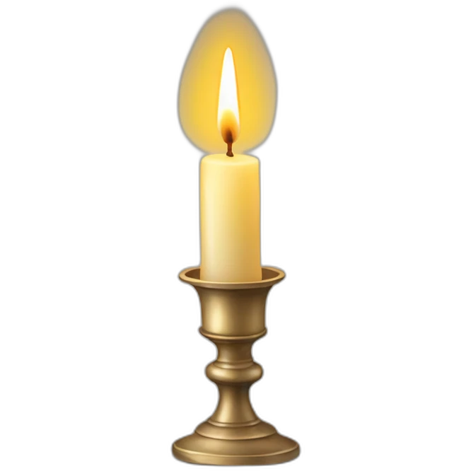 Shabbat candles emoji