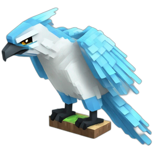 Minecraft articuno steve emoji