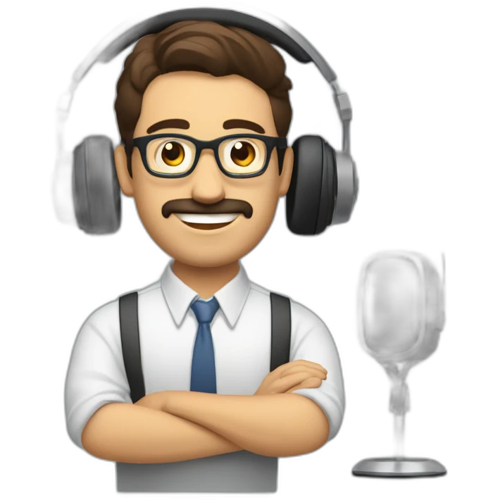 andreu buenafuente and berto romero as radio talkshow hosts emoji