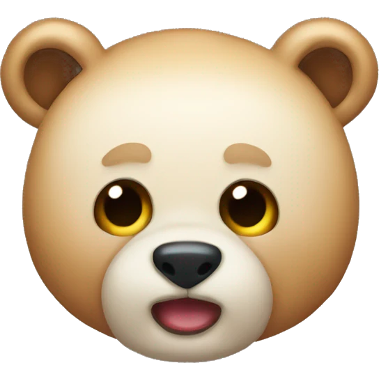 osito abrazando a osita  emoji