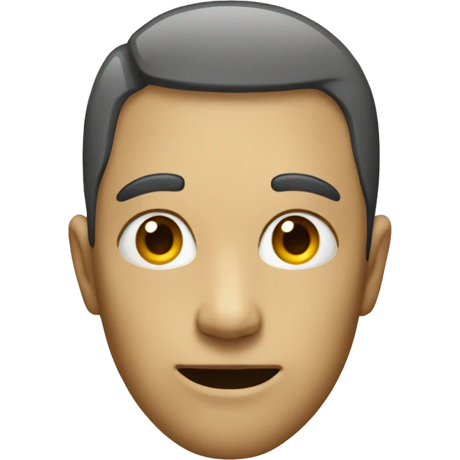 a head inside o emoji