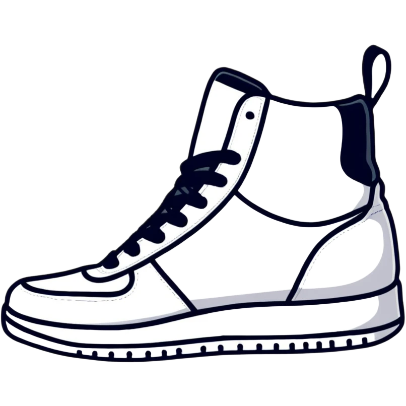 pair of retro sneakers emoji