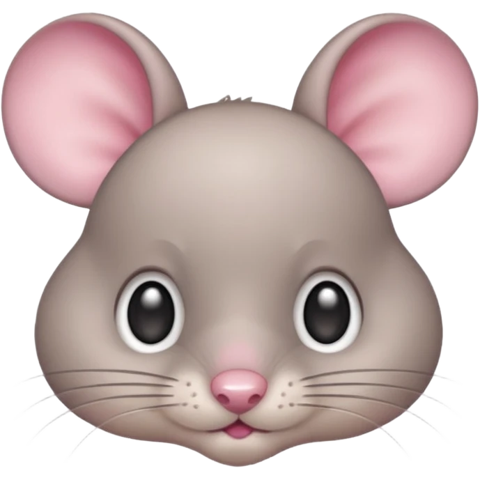 An baby mice face emoji