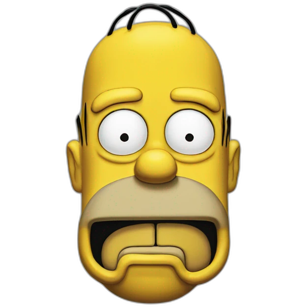 Homer simpson affamé emoji