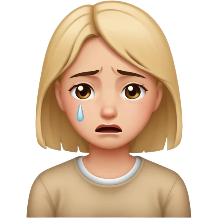 girl crying  emoji