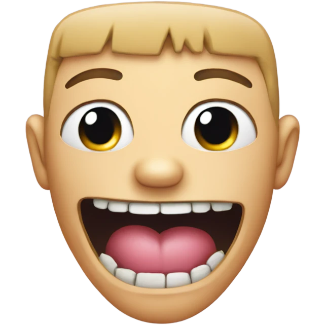 Ugly teeth  emoji