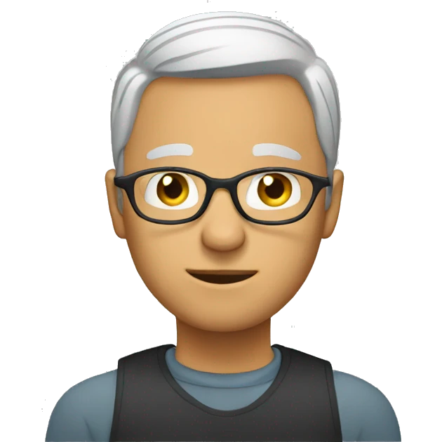 remove glasses emoji