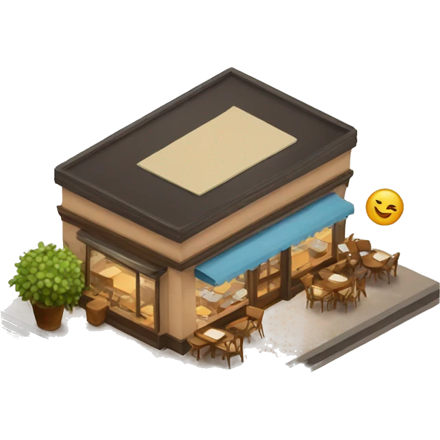 cafe y libros emoji