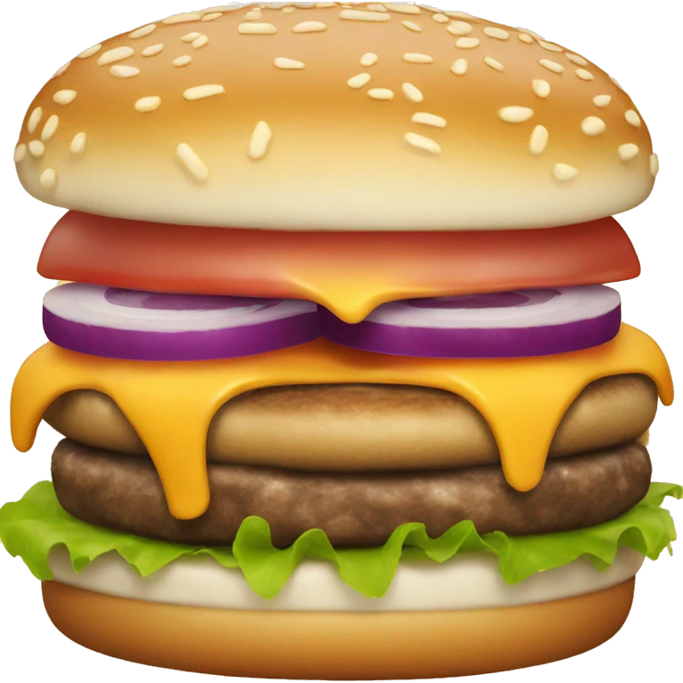 Cheese burger emoji