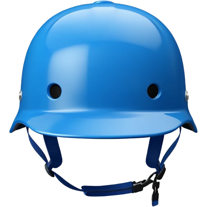 skate helmet, front view emoji
