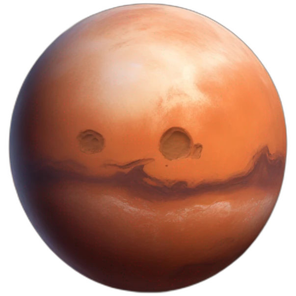 Mars planète  emoji