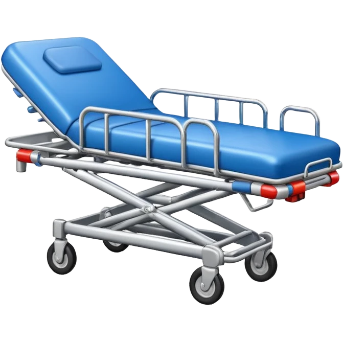 ambulance stretcher no wheels emoji