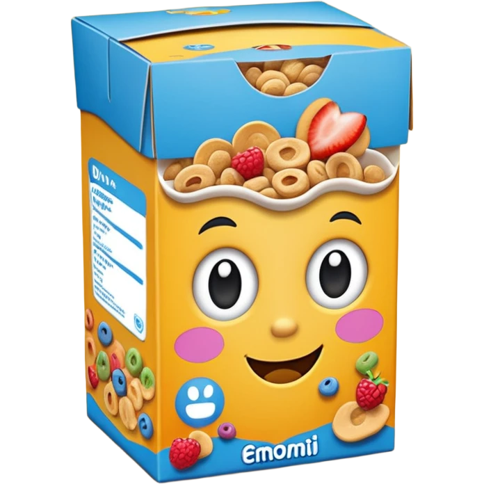 cereal box emoji