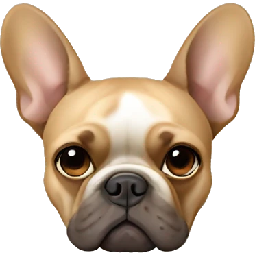 Light Brown French Bulldog emoji