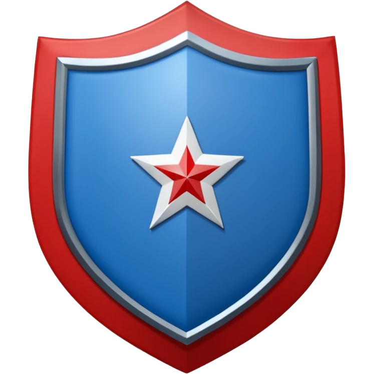 A shield emblem with two top squares: a blue one with "IHS" and a red one with a checkerboard and red circle. The main black shield has a white star, and a white ribbon below reads "DE TENEBRAS ILLUMINARE ET VIAS DIRIGERE".
 emoji