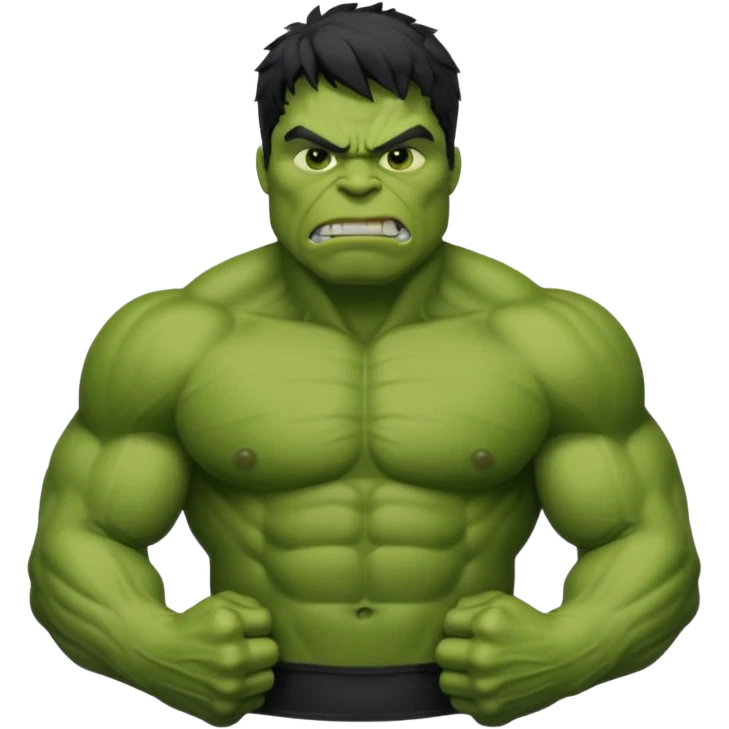 hulk  de sutiã emoji