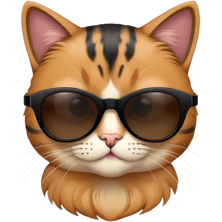 cat wearing sunglasses emoji