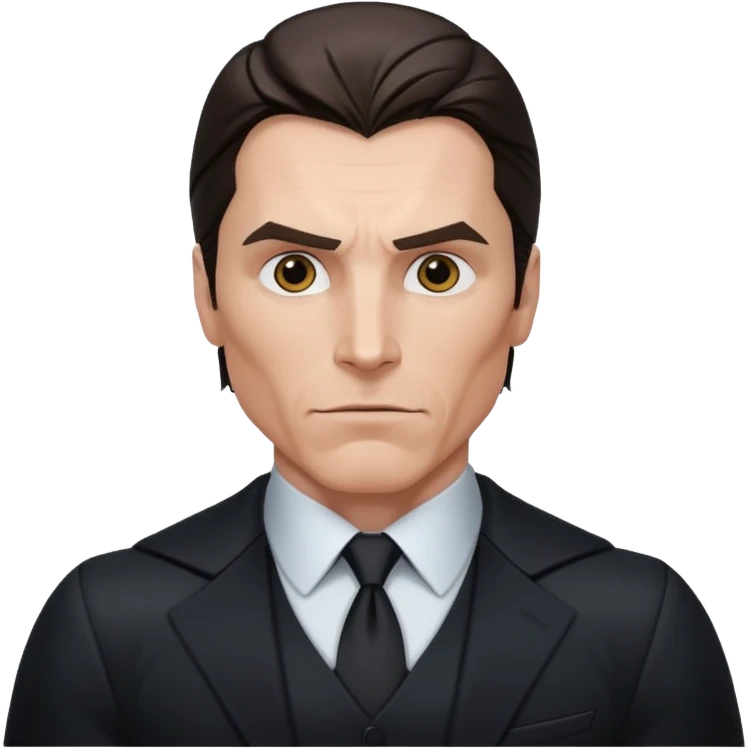 christian bale batman standing emoji