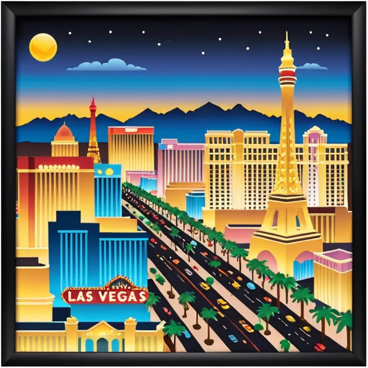 Las Vegas Strip emoji
