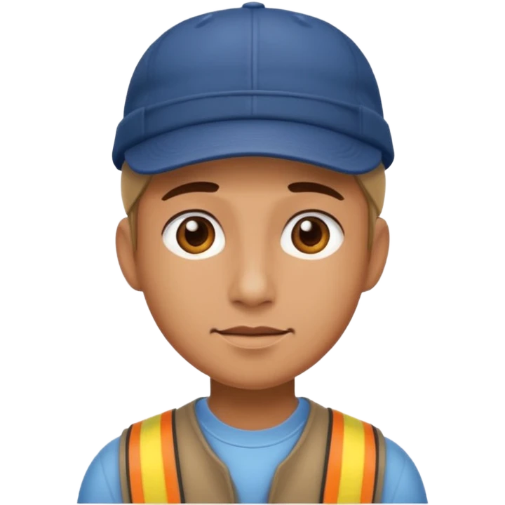 person with cap emoji