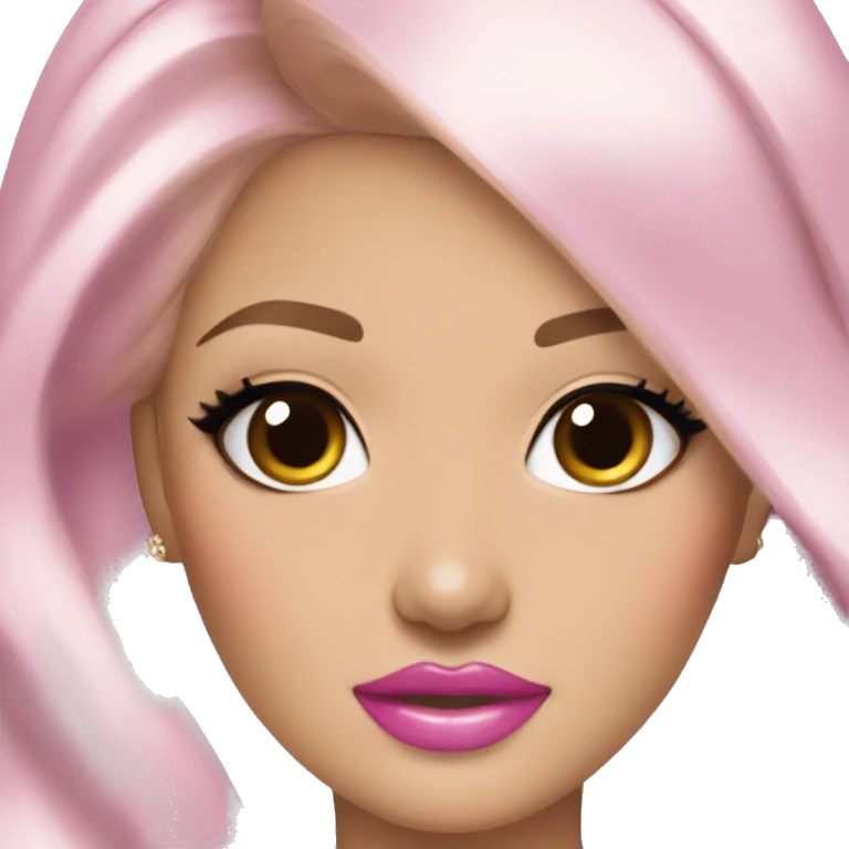 glamorous asian barbie  luxurious and boujee emoji