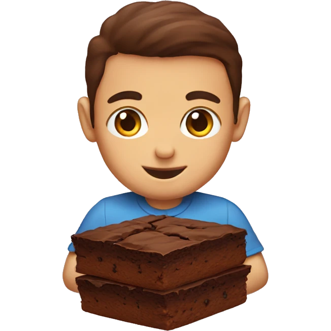 Brownie emoji