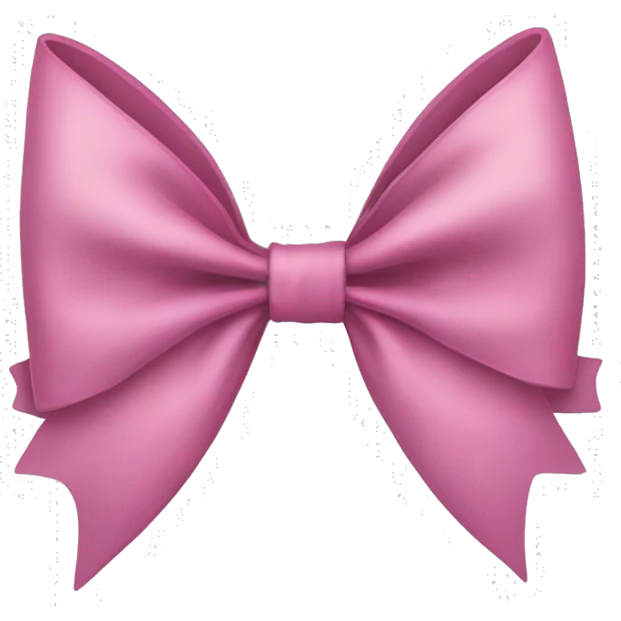 coquette bow emoji