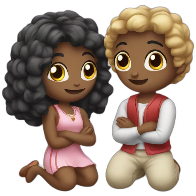 be crossed in love emoji