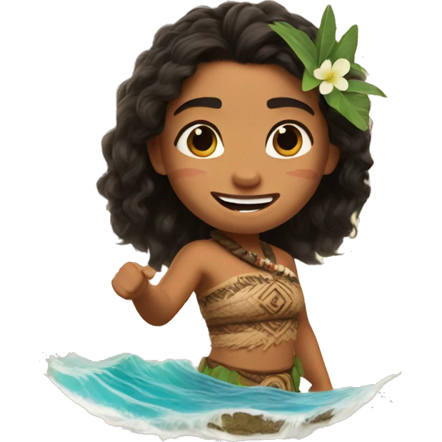 Moana emoji