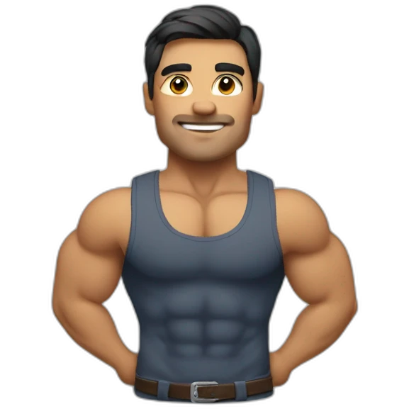 Homme musclé emoji