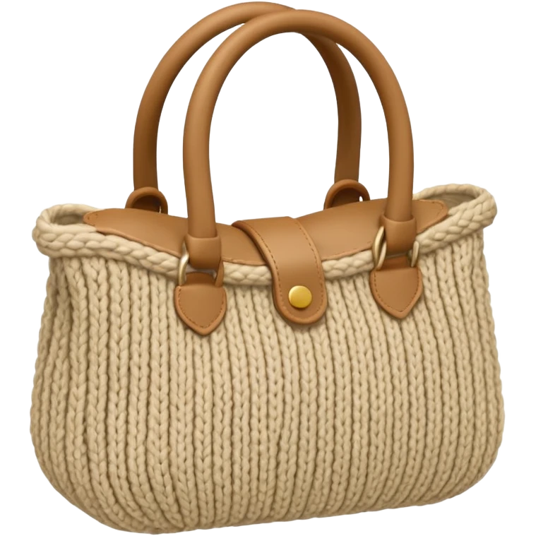 knitted bag emoji