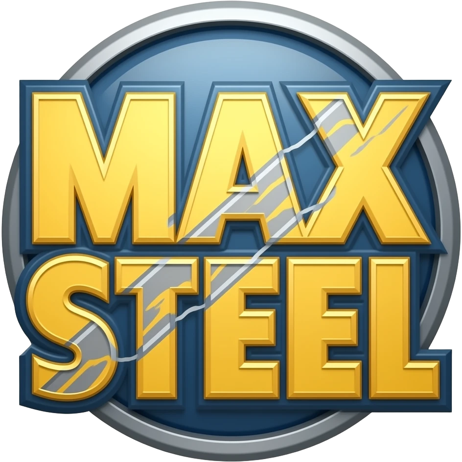 El simbolo del max steel el de la caricatura emoji