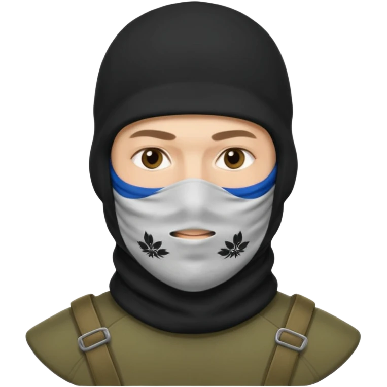 russian soldier with balaclava emoji