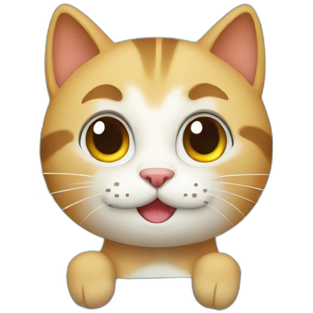 cat on vacation emoji