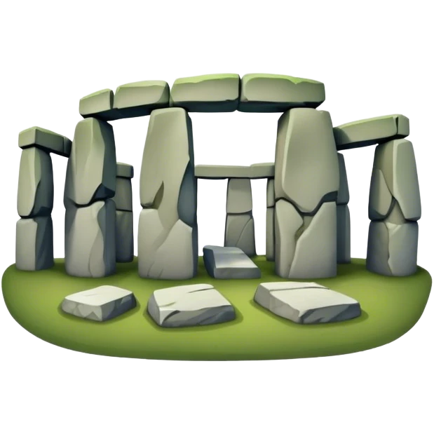 Cinematic Realistic Stonehenge Emoji emoji