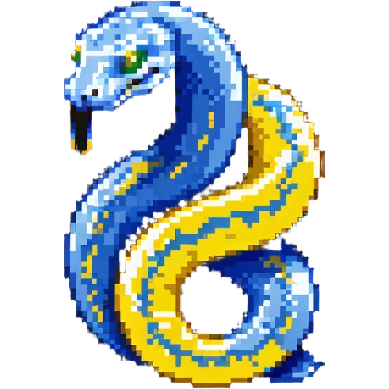 Python logo with text saying 'Python' and a small blue and yellow snake icon emoji
