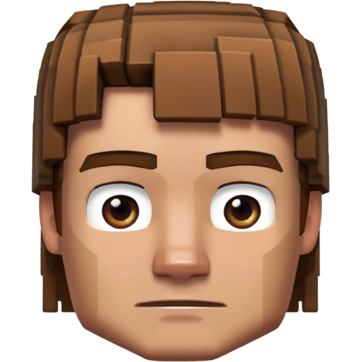 Steve from Minecraft emoji