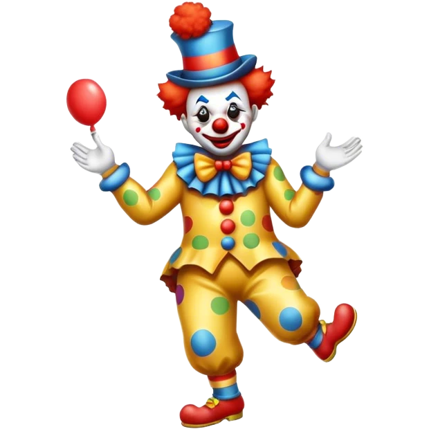 farting clown emoji